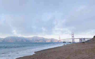 📷 Golden Gate Bridge and Baker Beach