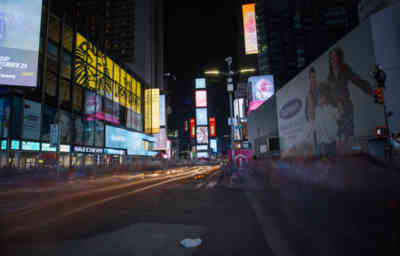📷 Slow motion Times Square
