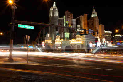 📷 Las vegas at night