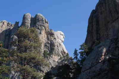 📷 Mount Rushmore Profile View