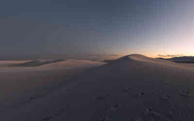 📷 White Sands National Park Sunset