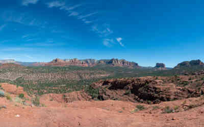 📷 Cathedral Rock Trail Panorama