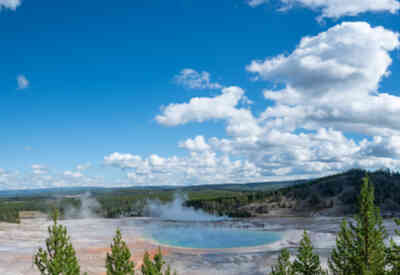 📷 Grand Prismatic Spring Panorama