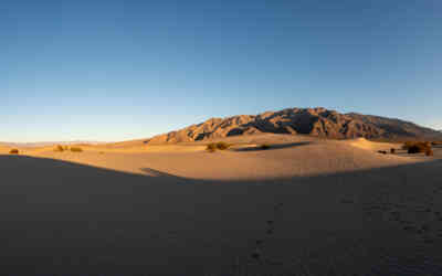 📷 Mesquite Flat Sand Dunes Panorama