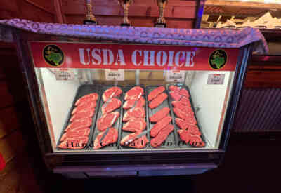 📷 Texas Roadhouse Meat Selection