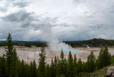 📷 Grand Prismatic Spring Panorama